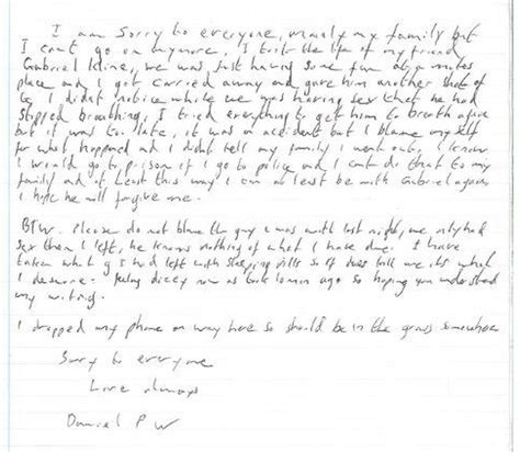 what are fake suicide notes called